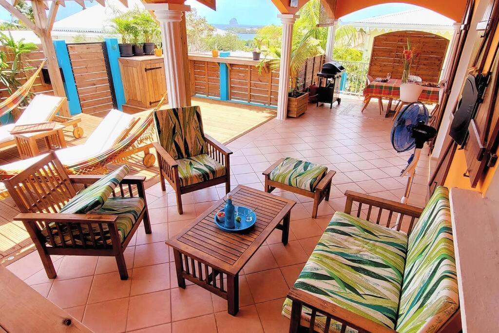 Villa Anolis, Sainte Luce, Piscine, Vue Mer, 4* Eksteriør bilde