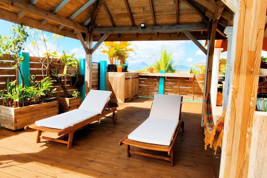 Villa Anolis, Sainte Luce, Piscine, Vue Mer, 4* Eksteriør bilde